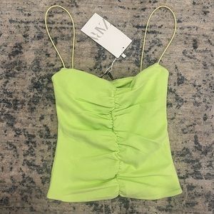 ZARA Green Top